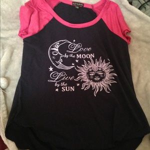 Cute moon and sun shirt!